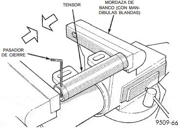 Compresión del tensor de la correa de distribución Chrysler Neon