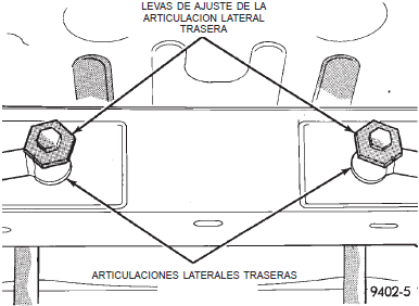 Pernos de fijación del soporte de la horquilla del montante trasero neon