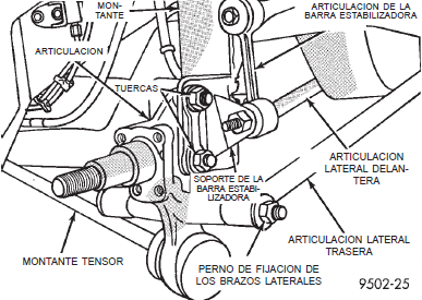 Montaje del adaptador del freno de disco