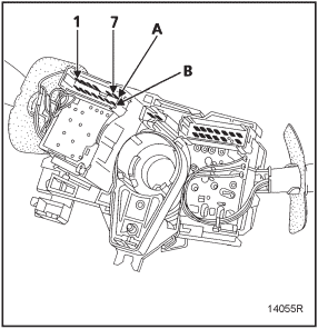 Controles del limpiaparabrisas nissan platina