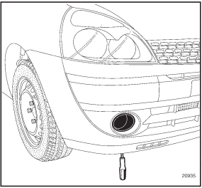 Faros antiniebla  platina