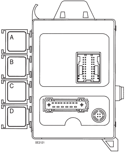 Caja de reelevadores Nissan Platina