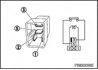 Rele de la bomba de combustible